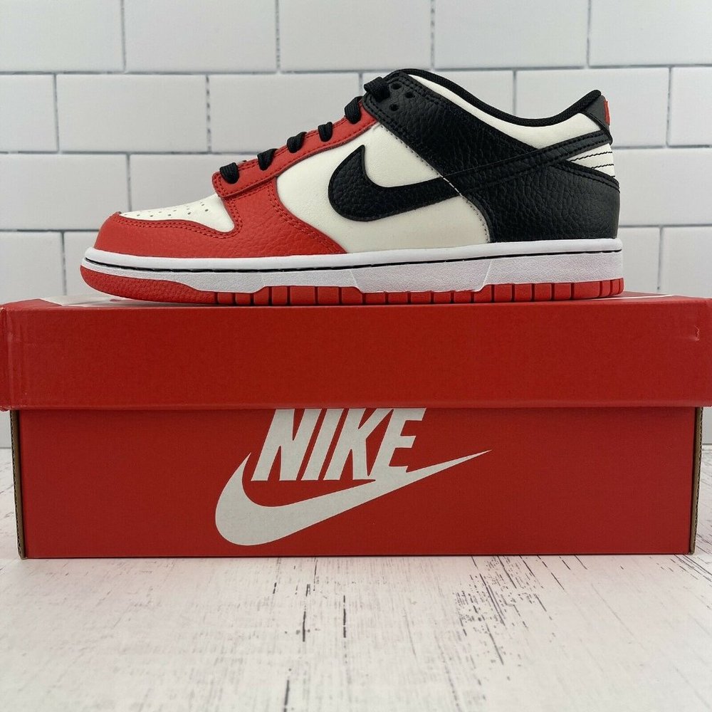 Nike Dunk Low Size 7 Womens Grade School EMB‎ 75th Anniversary Chicago 5.5Y GS